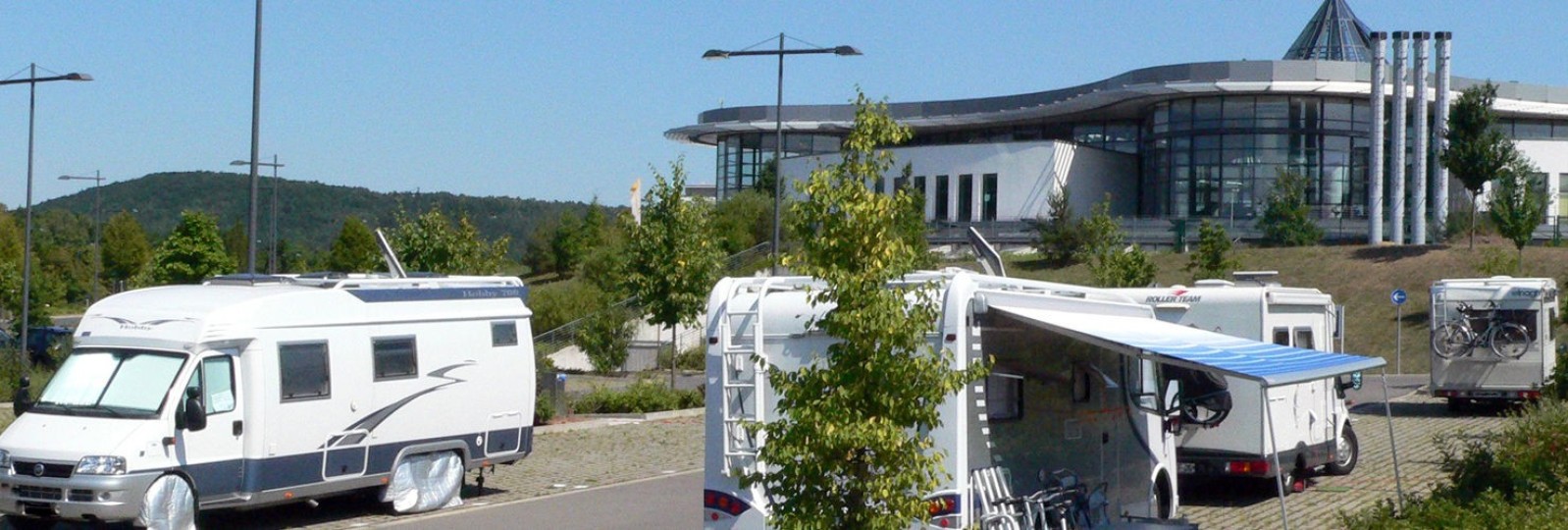 Wohnmobilstellplatz der KissSalis Therme
