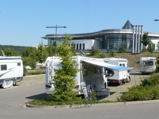 Wohnmobilstellplatz der KissSalis Therme
