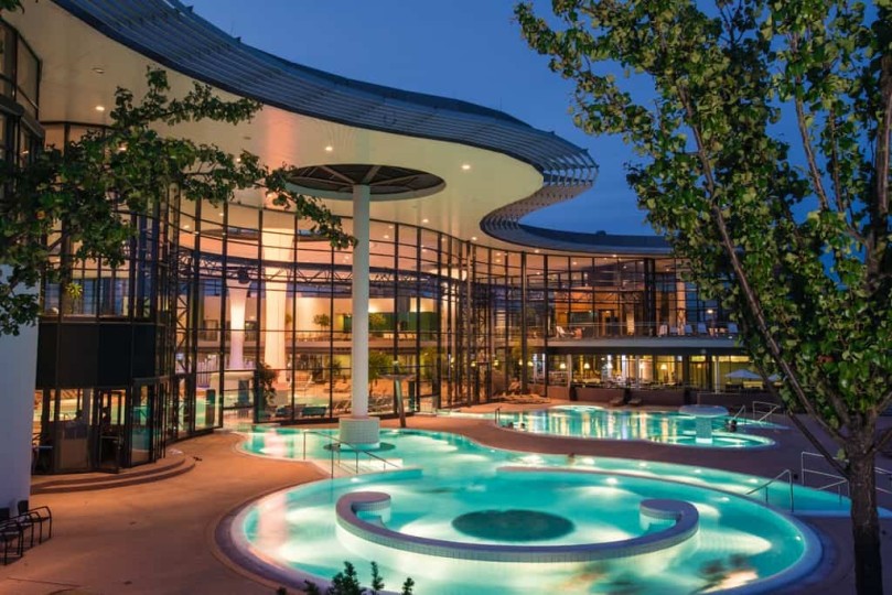 Wohnmobilstellplatz der KissSalis Therme