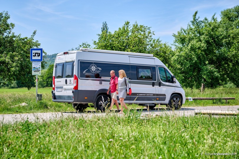 Wohnmobilstellplatz in Langendorf