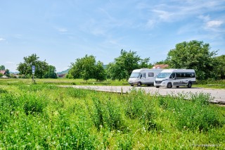 Wohnmobilstellplatz in Langendorf