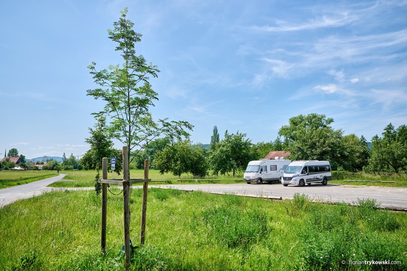 Wohnmobilstellplatz in Langendorf